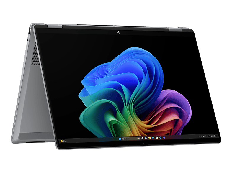 HP OmniBook X Flip 16-ar0614nz, Convertible 2 in 1 Laptop, mit 16 Display Touchscreen, AMD Ryzen™ AI 7 350 Prozessor (16 MB Cache, bis zu 5 GHz), GB RAM, TB SSD, Radeon™ 860M, Meteor Silver, Windows 11 Home