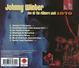 CD-Cover mit Text 'Johnny Maber' und Titeln. Rotes und blaues Farbschema mit abstraktem Design.
