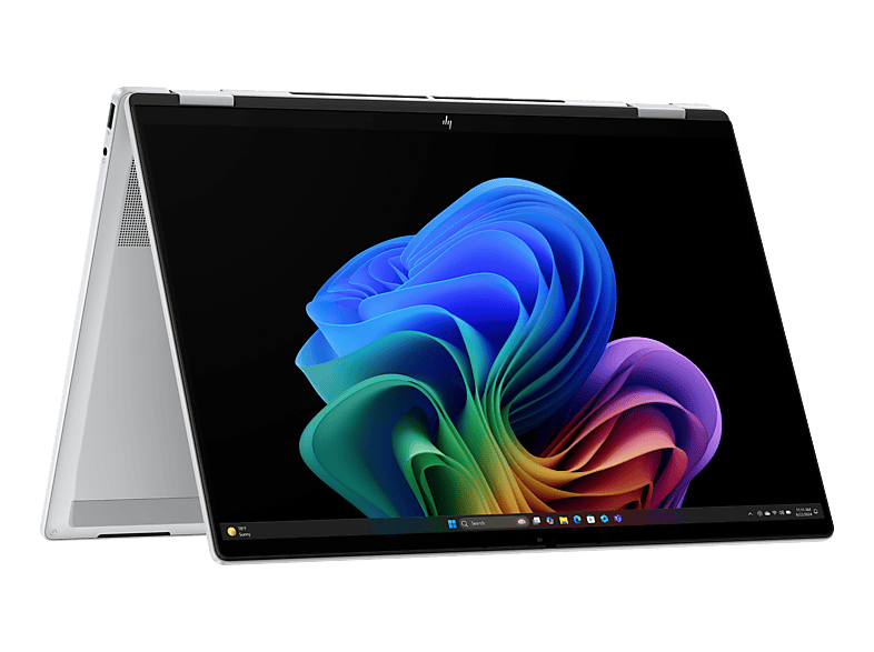 HP OmniBook X Flip 16-as0434nz, Convertible 2 in 1 Laptop, mit 16 Display Touchscreen, Intel® Core™ Ultra 5 Prozessor 226V (8 MB Cache, bis zu 4.50 GHz), GB RAM, 512 SSD, Arc™ 130V, Glacier Silver, Windows 11 Home