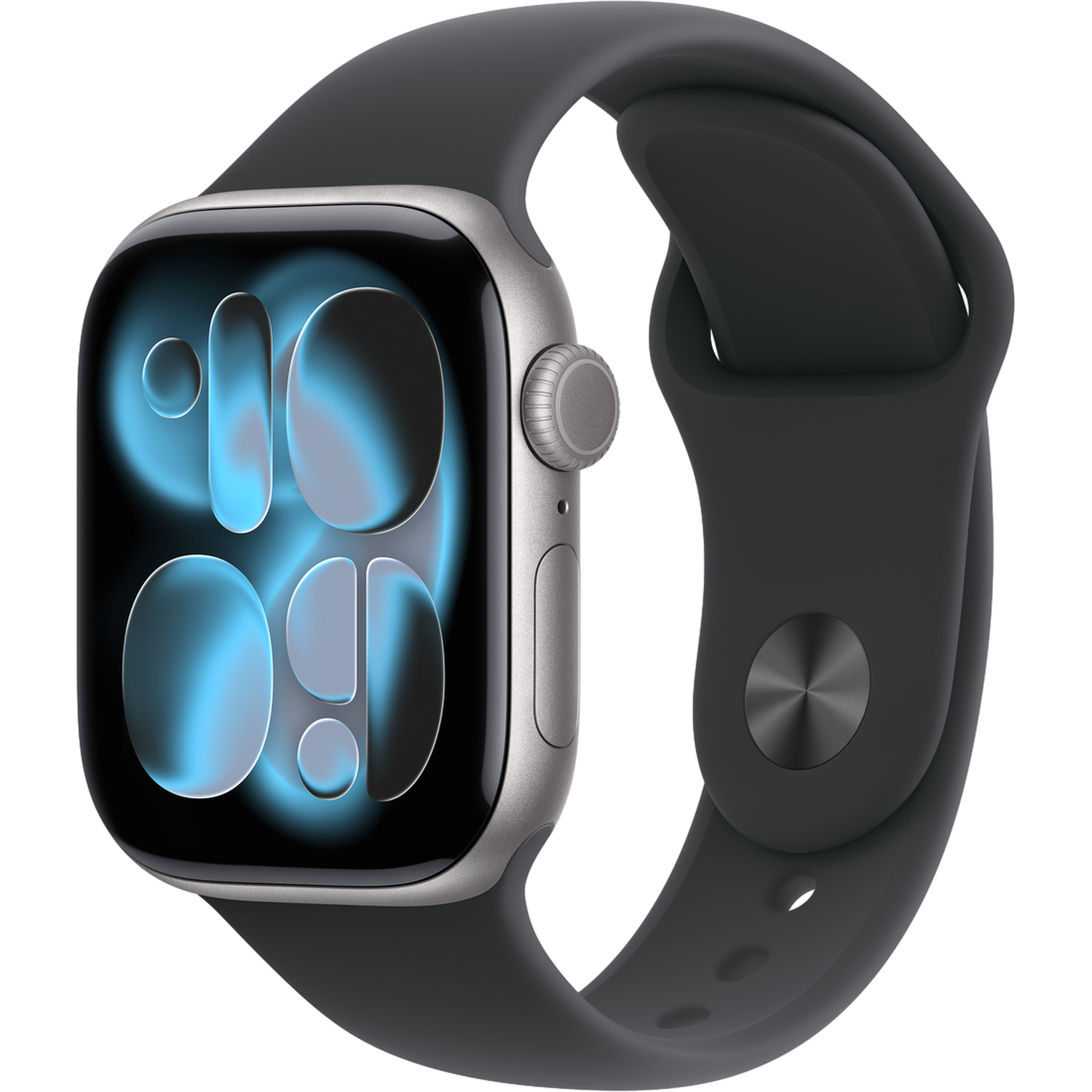 Apple Watch Series 11 gps - 42mm aluminium Case - Black Sport Band M/l Smartwatch Space Grey afbeelding