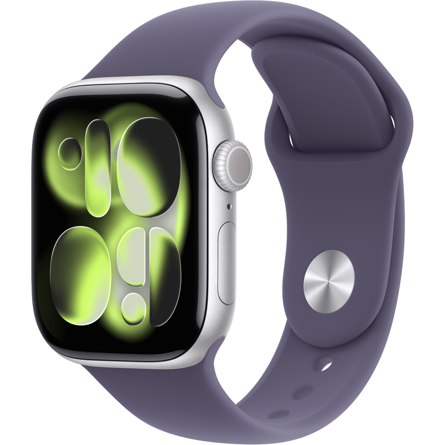 Apple Watch Series 11 gps + Cellular - 42mm Aluminium Case Purple Fog Sport Band S/m Smartwatch Silver