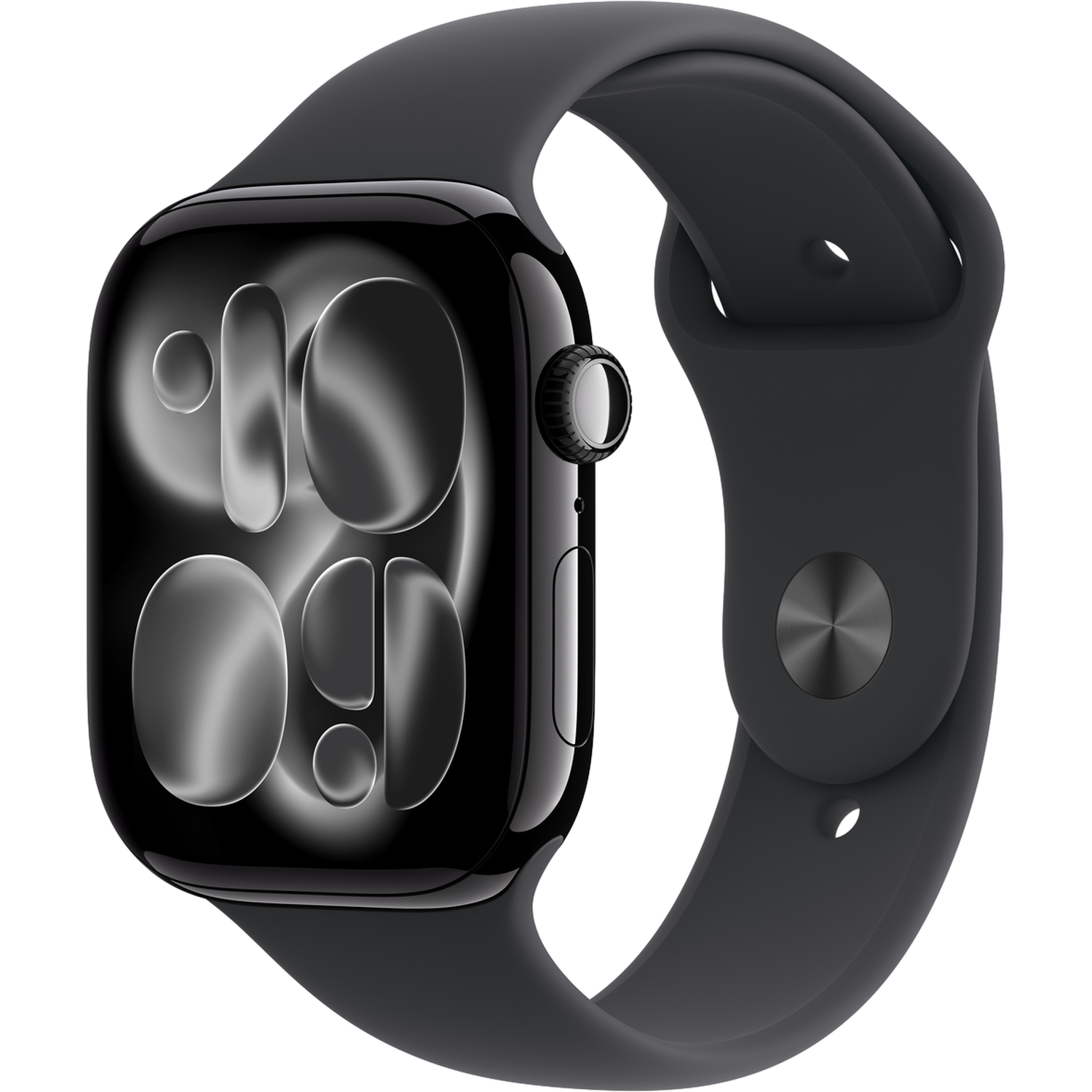 Apple Watch Series 11 gps + Cellular - 46mm aluminium Case Black Sport Band S/m Smartwatch Jet