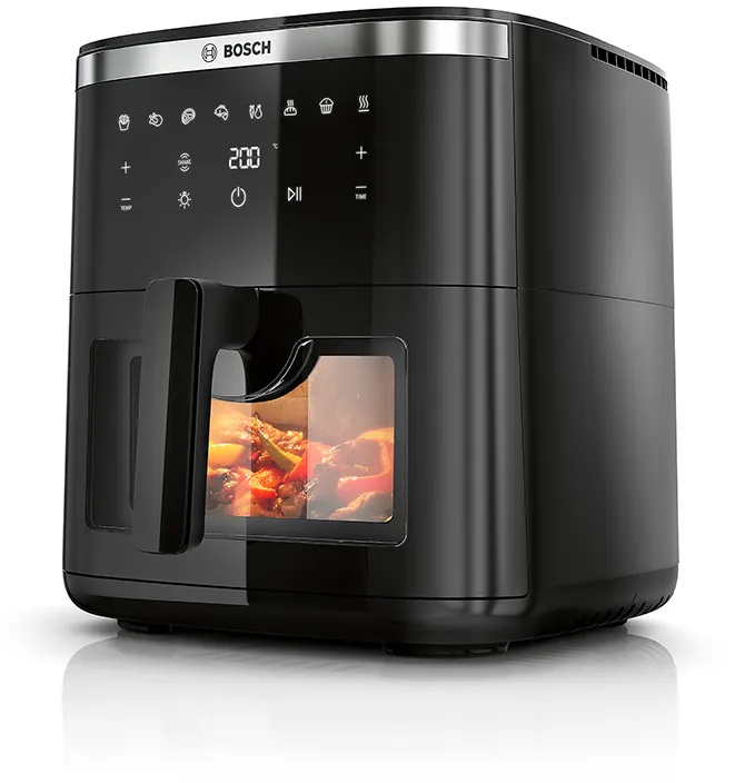 BOSCH MAF671B0 S6 forrólevegős sütő 1800 W , 7.2 l, betekintő ablak, belső világítás, 8 program