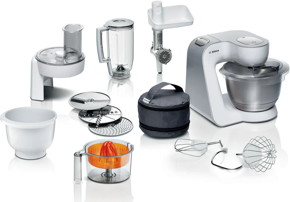 BOSCH MUM58258 Konyhai robotgép 1000 W, szeletelő, turmix, húsdaráló, tartozéktároló