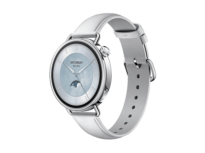Xiaomi Watch S4, Bluetooth, 41 mm, 1.32 AMOLED, Hasta 8 días, Blanco