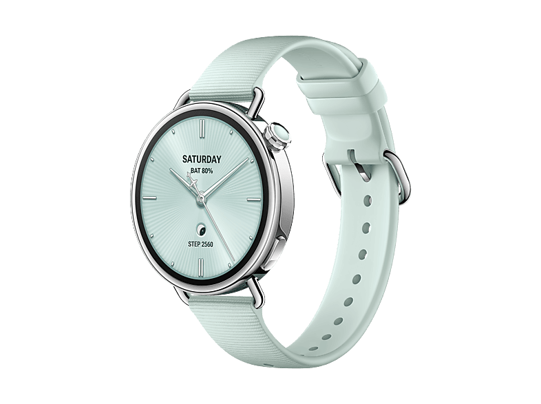 Xiaomi Watch S4, Bluetooth, 41 mm, 1.32 AMOLED, Hasta 8 días, Verde
