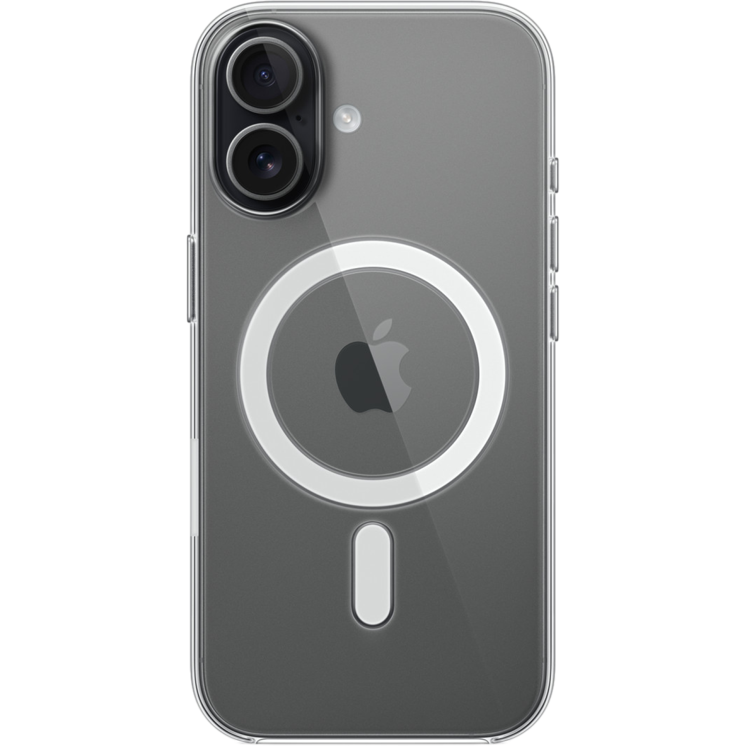 Apple Clear Met Magsafe Telefoonhoesje Voor Iphone 17 Transparant