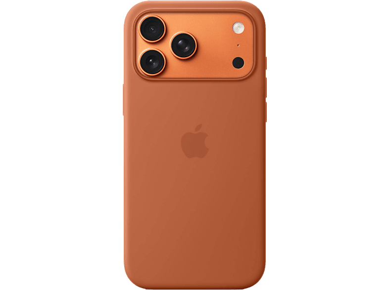 Apple Silicone Case met MagSafe voor iPhone 17 Pro Max Terracotta