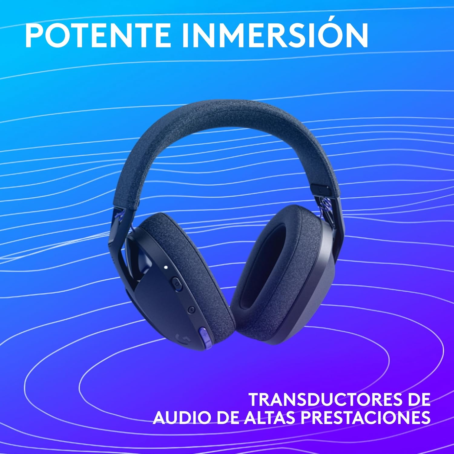 Auriculares con potente Inmersión y Transductores de audio de altas prestaciones