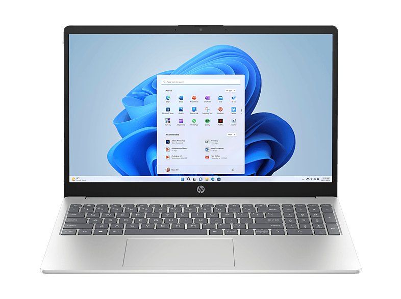 HP 15-fd1356ng - 15,6 Zoll - Intel® Core™ 5 120U - 16 GB - 1 TB - Intel® Core™ Onboard Graphics - Windows 11 Home
