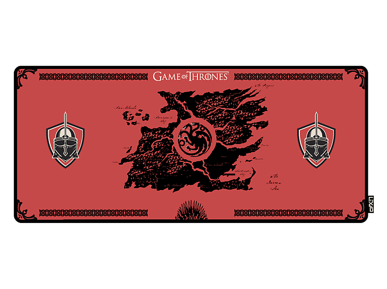 Podkładka pod mysz i klawiaturę LEXIP GAMING Targaryen - Game of Thrones Czerwony