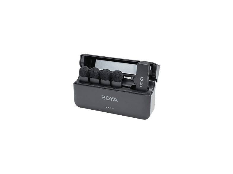 Boya BY-V4 Microphone sans fil quatre canaux avec prise 3.5mm TRS