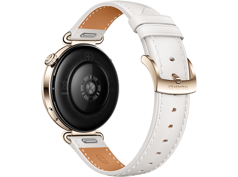 Huawei Watch GT 6, 41mm, Gold, Weißes Komposit-Armband; Smartwatch — Foto 2 von 5