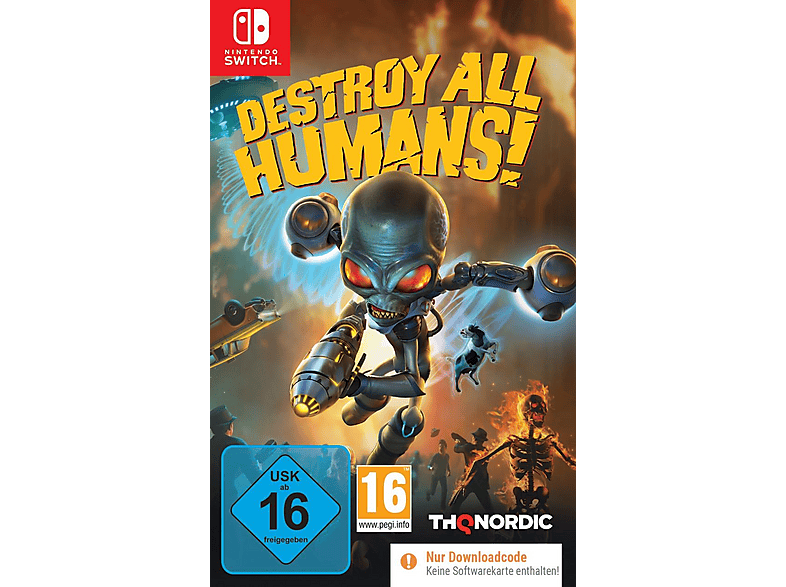 Destroy alll Humans Remake - Nintendo Switch [Download Code]