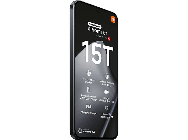 Xiaomi 15T 256GB DS Black 6.8 EU 5G (12GB) Android