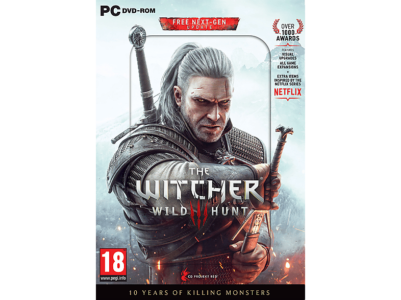Wiedźmin 3: Dziki Gon Edycja Gry Roku  + Jubileuszowy Steelbook Gra na PC