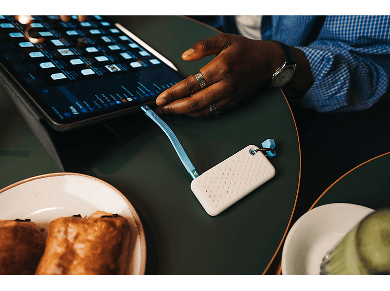 Thumbnail - VERBATIM Pocket Festplatte, 1 TB SSD, extern, White/Light Blue