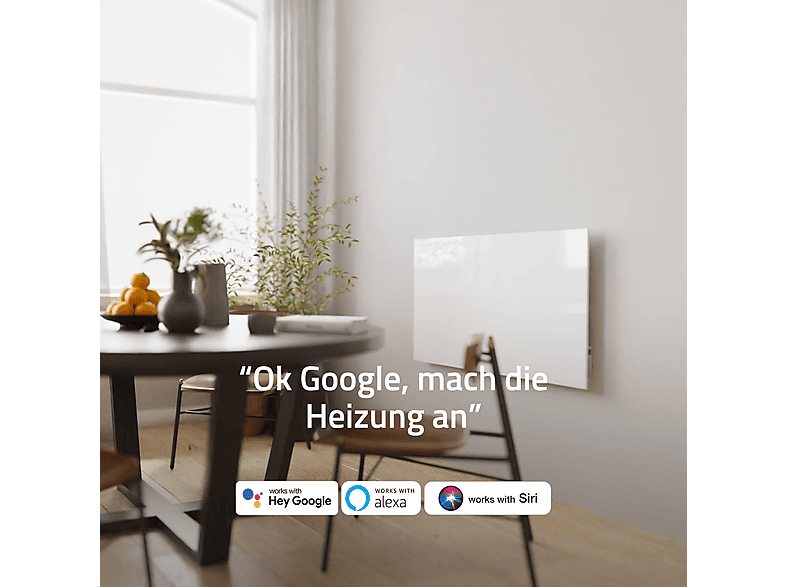 Thumbnail - HOMBLI Smartes Infrarot Glas 600W Heizkörper