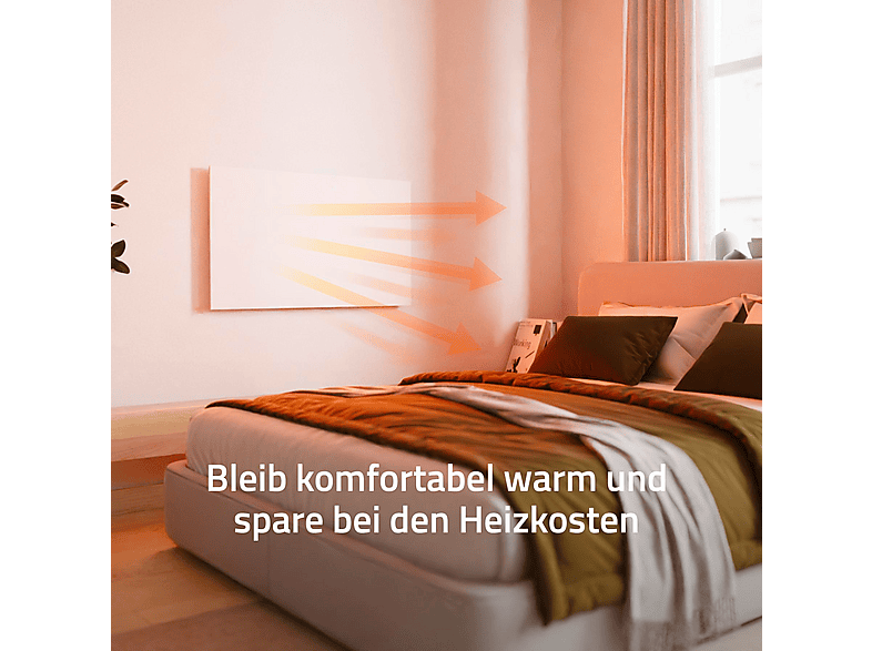 Thumbnail - HOMBLI Smartes Infrarot Glas 600W Heizkörper