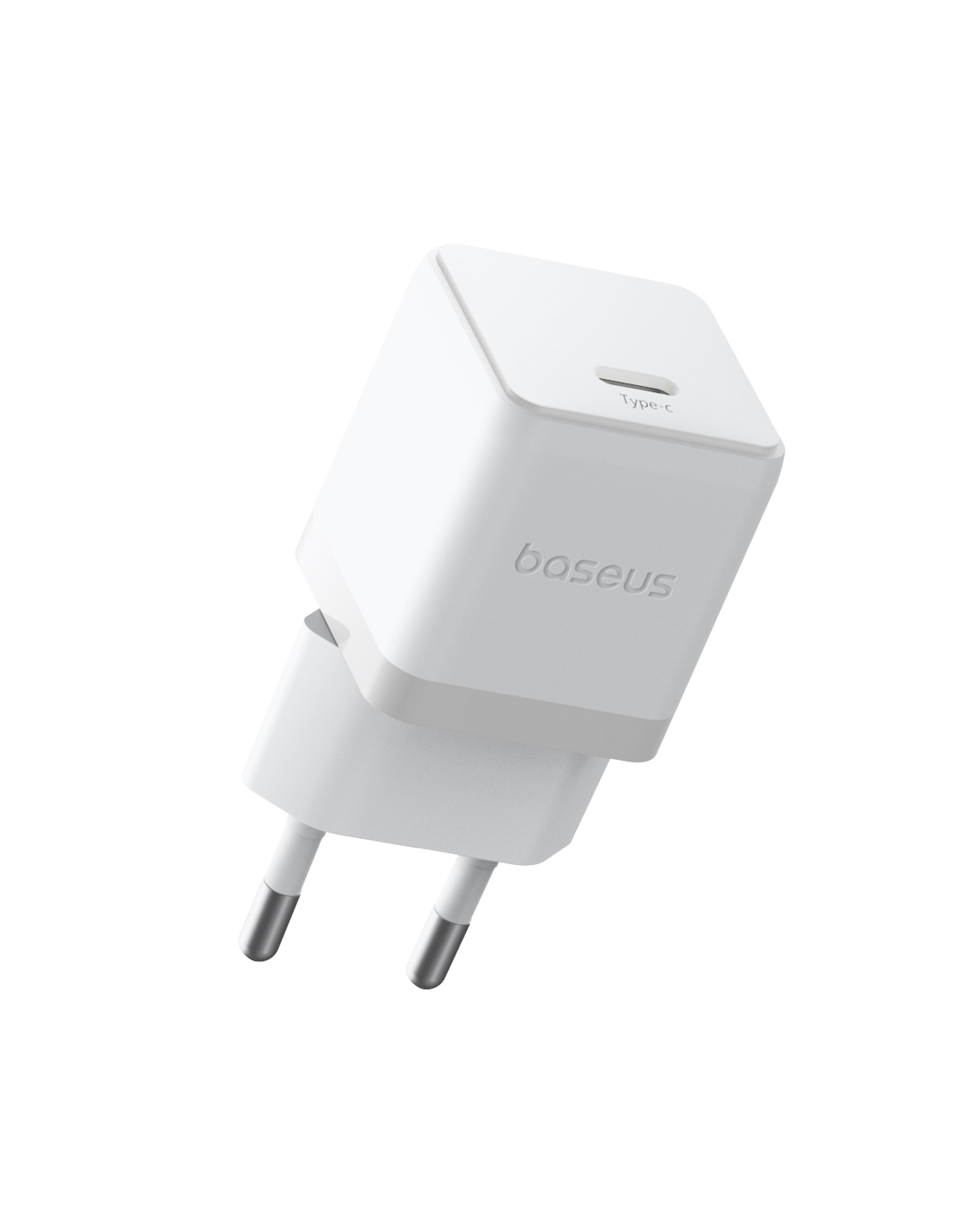BASEUS Palm hálózati gyorstöltő, Type-C, 30W, fehér (P10111605213-00)