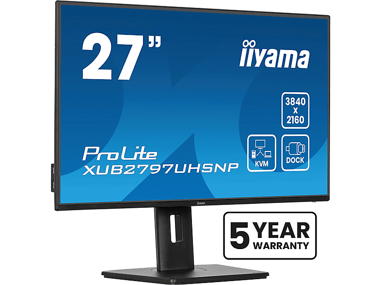 iiyama ProLite XUB2797UHSNP-B1  27" 4K IPS 60Hz 4ms