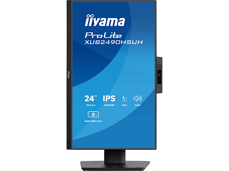 Thumbnail - IIYAMA XUB2490HSUH-B2 23,8 Zoll Full-HD Business Monitor 4 ms Reaktionszeit 100 Hz