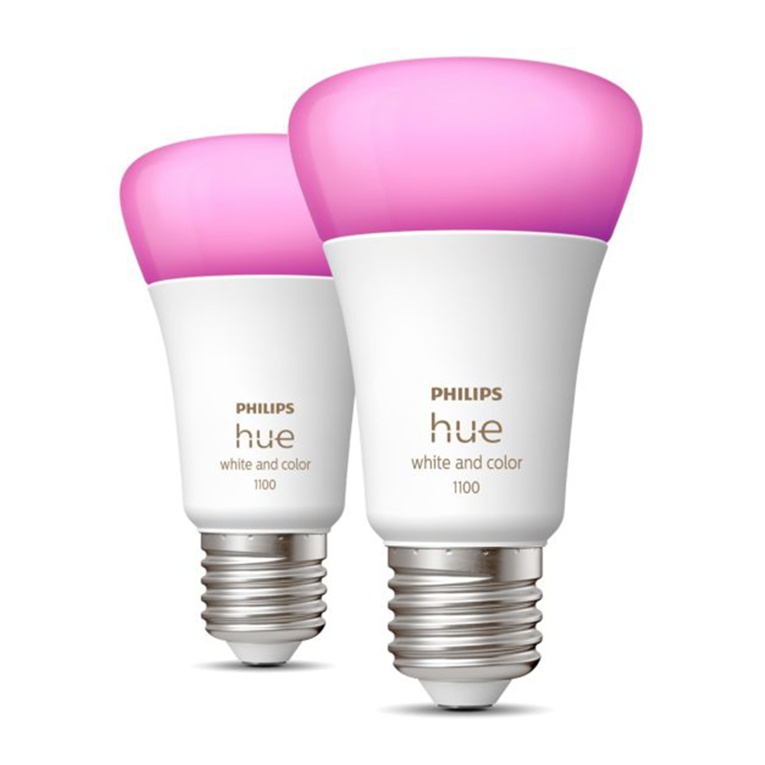 2 Lampadine LED smart PHILIPS HUE WhiteColor E27 9W