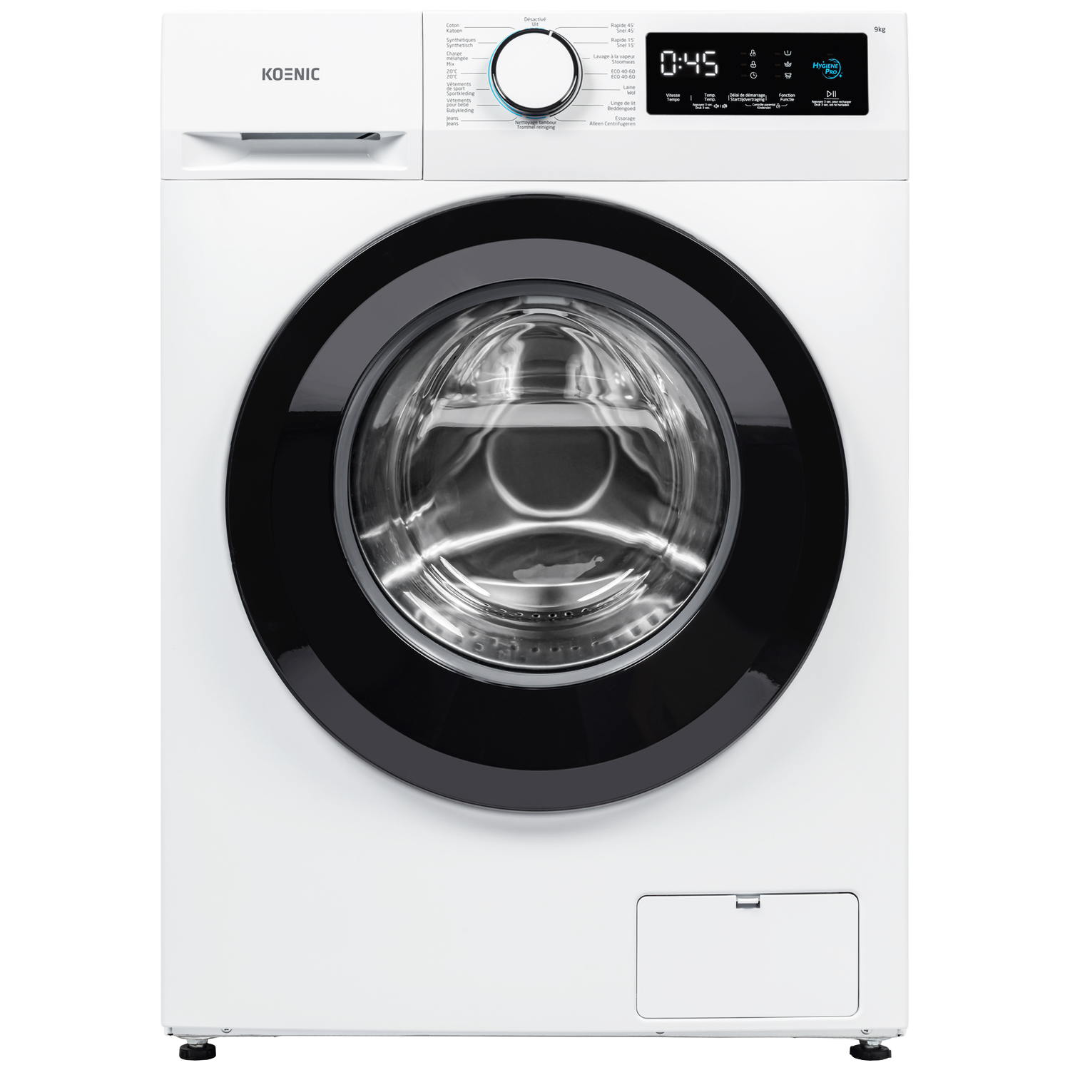 Koenic Kwm 9126 A-10 Inv - Wasmachine Voorlader 9 Kg (9 Kg A)