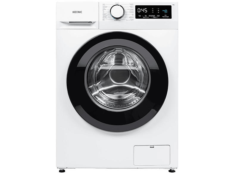 Koenic Kwm 9126 A-10 Inv - Wasmachine Voorlader 9 Kg (9 Kg A) afbeelding