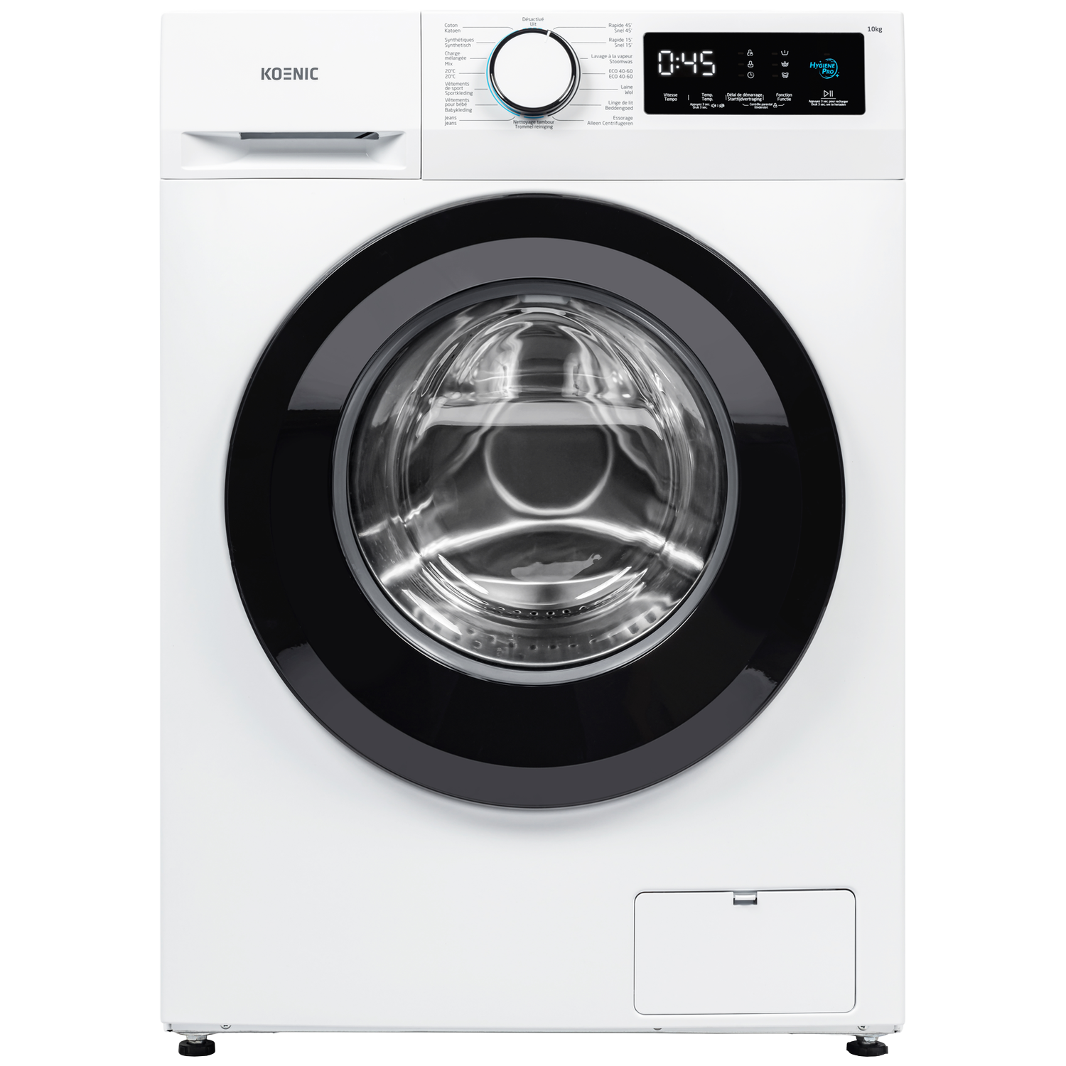 KOENIC KWM 10176 A-10 INV Wasmachine voorlader 10 kg (10 kg, A)