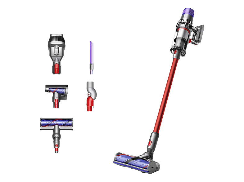 DYSON V15 Origin Steelstofzuiger Nikkel/Rood