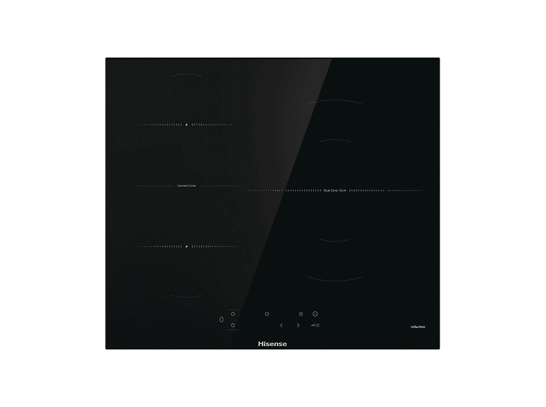 Hisense HI6401CH Piano Cottura a Induzione 4 Fuochi 59 cm (Nero)