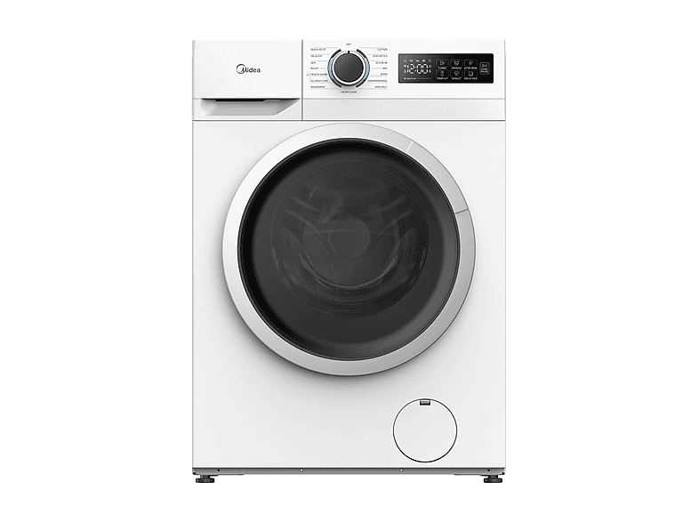 Lavatrice Caricamento frontale Midea Mf110W90Ba10/W-It, 9 kg, 1400 giri, 15 programmi, profondità 59,5 cm,Turbo Wash, Classe A-10%