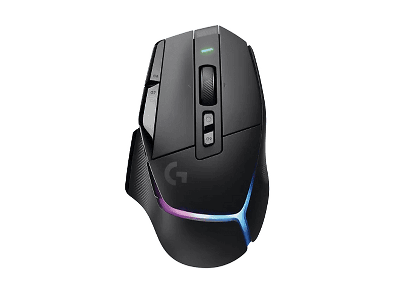 MOUSE WIRELESS LOGITECH G502 X PLUS, Collegamento USB, Ingresso: Otticamente a diodi laser, Scrolling 4 direzioni, Risoluzione max 25600 dpi, NERO