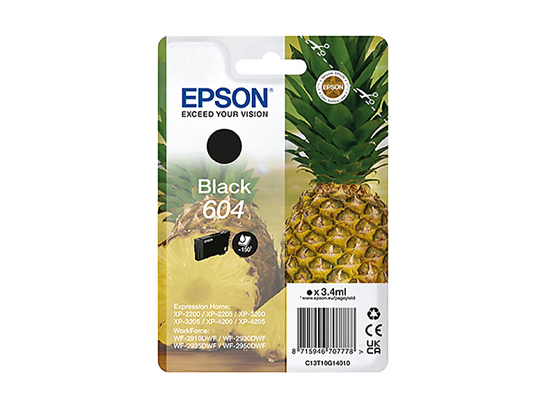 Cartuccia EPSON Ananas 604 Nero