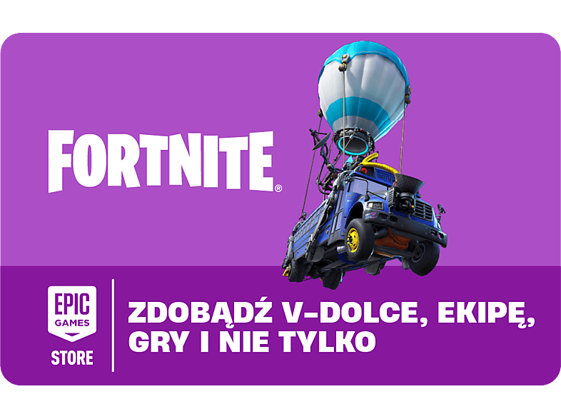 Kod aktywacyjny EPIC GAMES Karta podarunkowa Fortnite 50 PLN | sprawdź