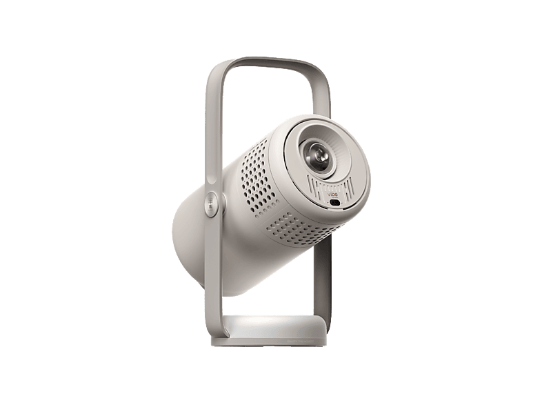 XGimi Vibe One (mit Akku) Tragbarer Projektor Match Night Collection, Cloud Ash - Inklusive mobilder Leinwand 70“ — Foto 4 von 5