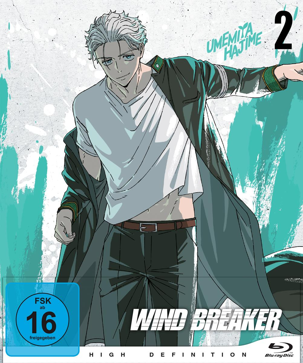 Anime-Cover mit einem Mann mit silbernem Haar, der eine Jacke trägt. FSK 16.