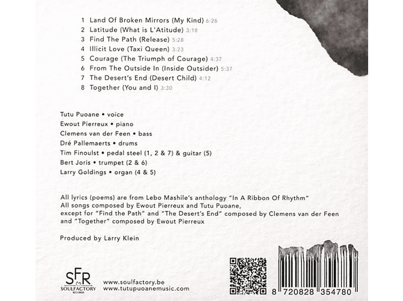 Thumbnail - Tutu Puoane - Wrapped In Rhythm (Vol. 1) (CD)