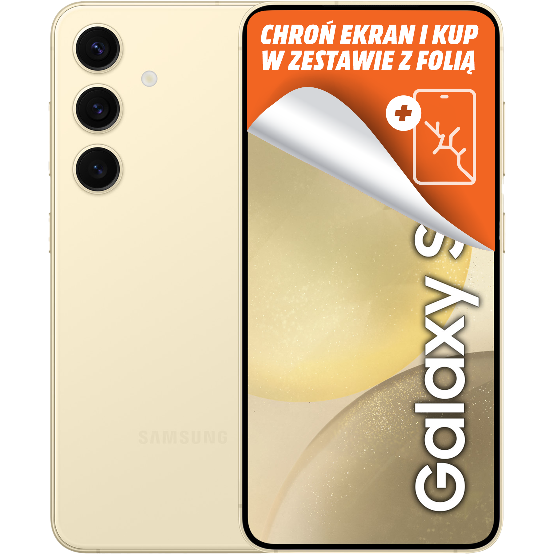 【専用】Galaxy S24 256GB アンバーイエロー Samsung Galaxy S24 256GB/8GB - Amber Yellow | Na stanie | Tani