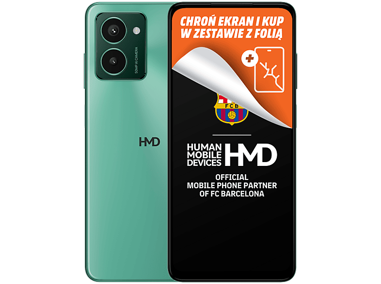 Smartfon HMD Pulse Pro 6/128GB Zielony (Glacier Green)