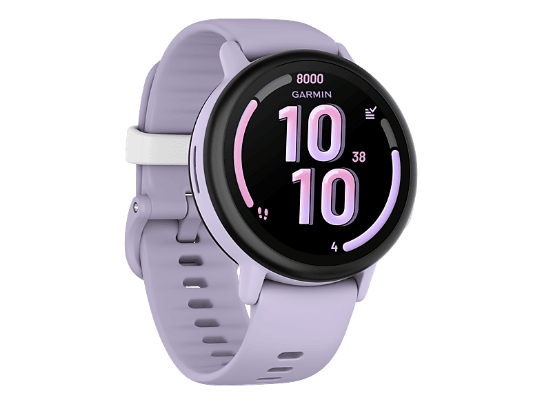 GARMIN Bounce™ 2 Kinder-Smartwatch Faserverstärktes Polymer Silikon, 115-180 mm, Helllila