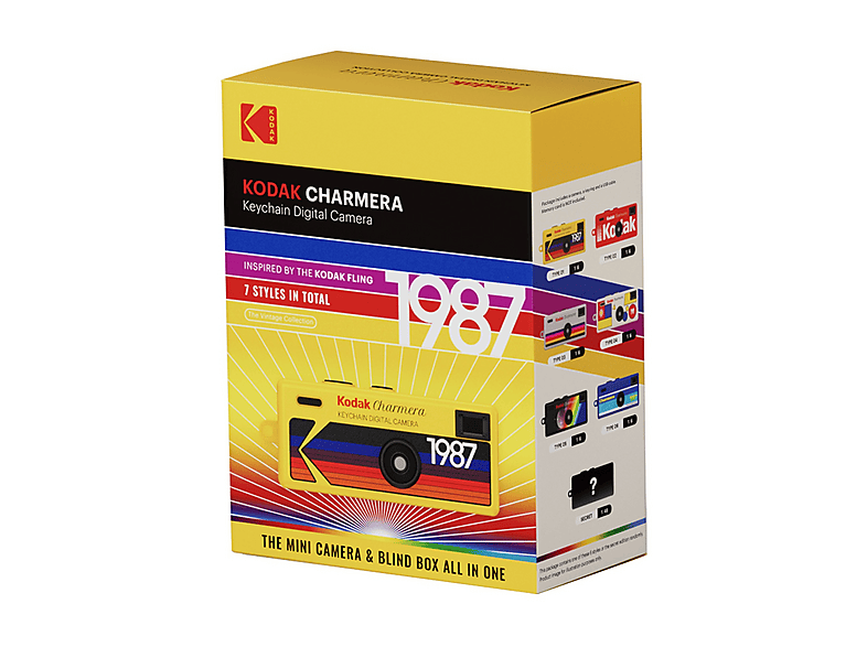 Fotocamera Digitale Kodak Charmera, 1,6 megapixel, Blind Box