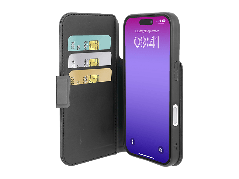 Thumbnail - CELLULAR LINE Book Agenda, Bookcover, Apple, iPhone 17 Pro, Schwarz