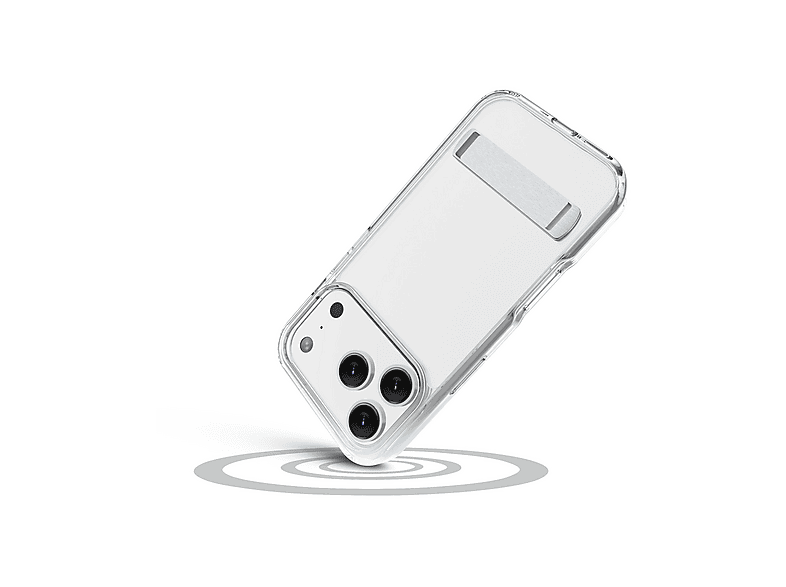 CELLULAR LINE Clear Stand, Backcover, Apple, iPhone 17 Pro, Transparent