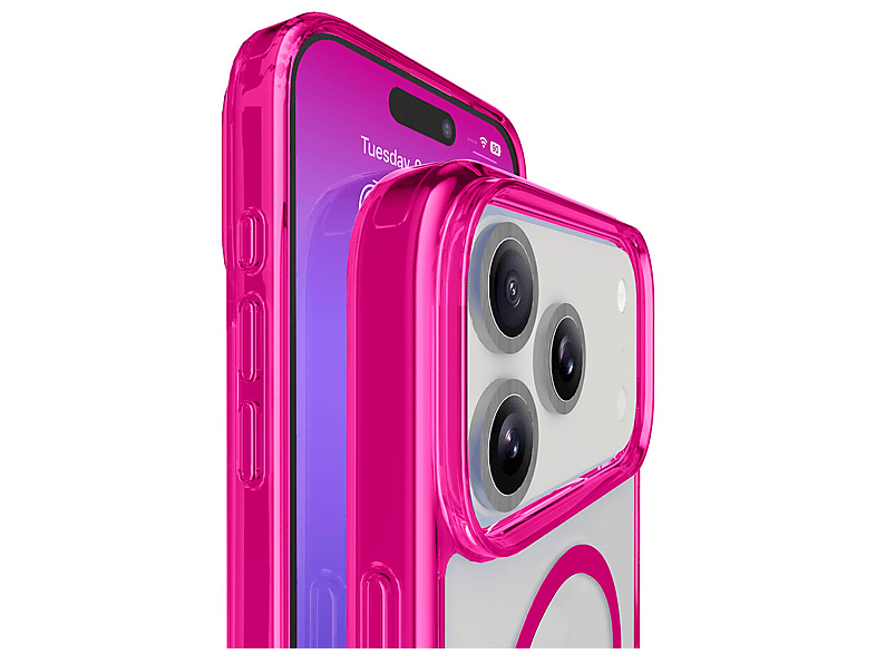 Thumbnail - CELLULAR LINE Iconic Mag, Backcover, Apple, iPhone 17 Pro Max, Rosa