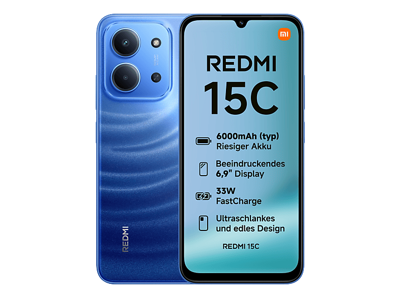 XIAOMI Redmi 15C 128 GB Moonlight Blue Dual SIM