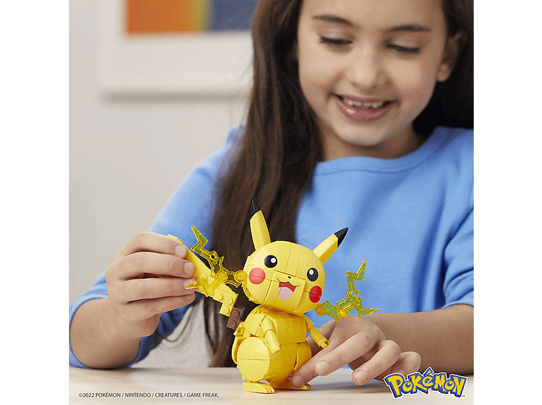 Thumbnail - MEGA GMD31 Pokémon Pikachu Bausatz, Mehrfarbig
