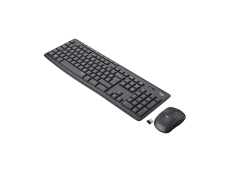 Tastiera + Mouse LOGITECH MK 295 Graphite