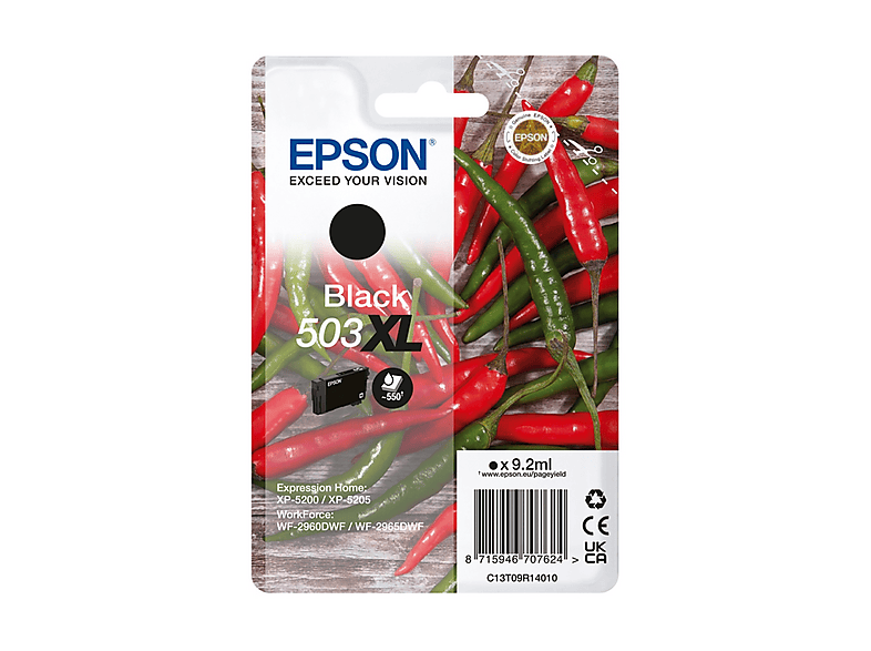 Cartuccia EPSON Peperoncino 503XL Nero